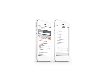 Suchfunktion und Datentransfer inkl. Kundenlogin